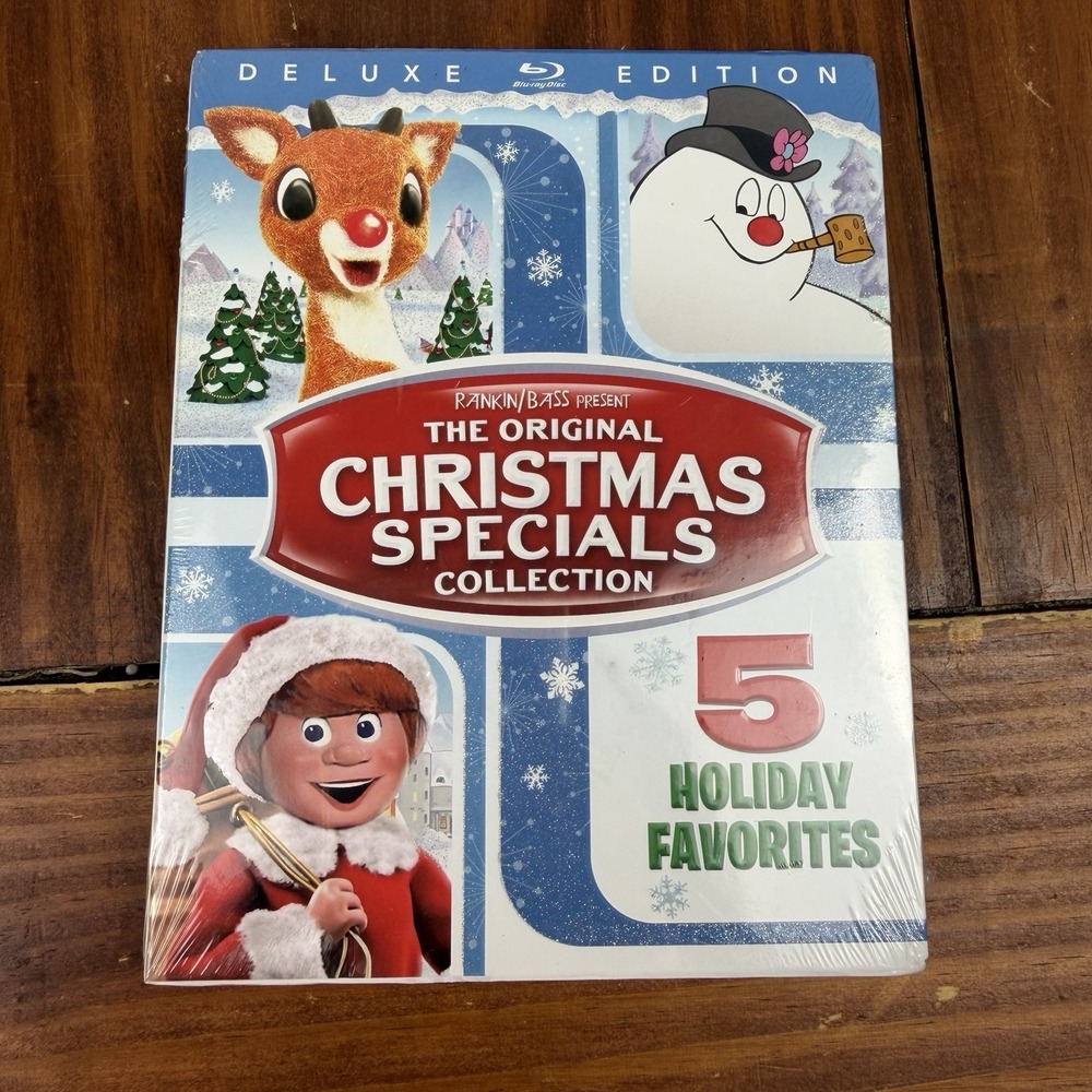 THE ORIGINAL CHRISTMAS SPECIALS (Blu-ray) 5 Holiday Favorites BRAND NEW/Sealed